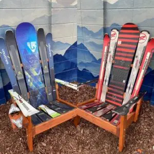 Burton Hybrid Ski and Snowboard Chairs - Set of 2