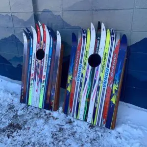Cross Country Nordic Ski Cornhole Sets