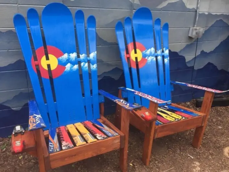 Colorado Flag Hybrid Mountain Stripe Chairs – Set of 2