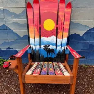Sunset Moose Hybrid Ski and Snowboard Chair