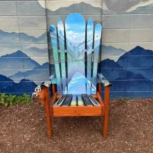 Glacier National Park Hybrid Ski and Snowboard Chair