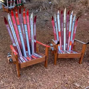 Customizable Colorful Cross Country Ski Chairs