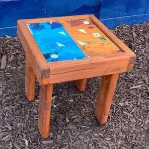 Customizable Snowboard Top Side Tables