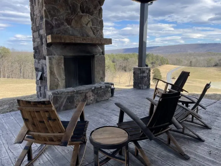 Original Oak Whiskey Barrel Adirondack Chairs – Set of 4