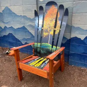 "Evening Wanderings on the Hillside" Chair