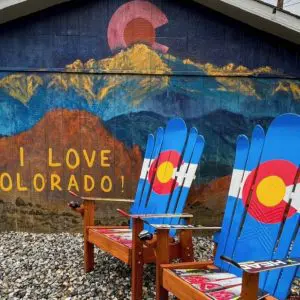 Colorado Flag Hybrid Ski & Snowboard Chair