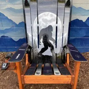 Moonlight Sasquatch Adirondack Hybrid Ski and Snowboard Chair