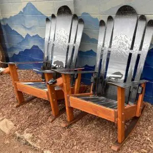 Mountain Night Sky Hybrid Chair