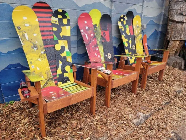 Customizable Snowboard Chairs – Set of 3