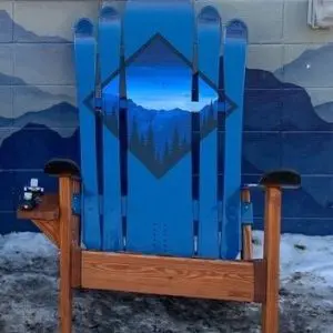 Black diamond hybrid Adirondack ski/snowboard chairs
