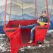 Vintage Vail Gondola Ski Lift Bench