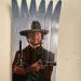 Clint Eastwood themed Ski wall art