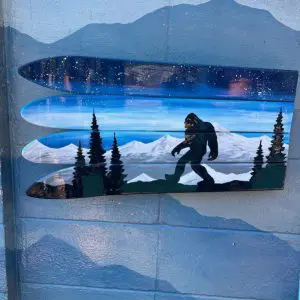 Bluesky Bigfoot Mountain Mural Ski Wall Art