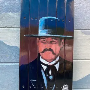 Wyatt Earp Ski Wall Art