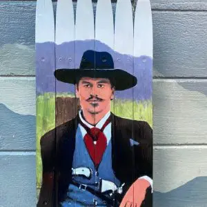 Doc Holiday Ski Wall Art