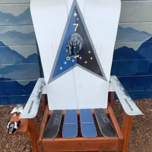 Space Force Delta 7 Command Snowboard Chair