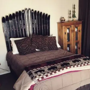 King Sized Ski Headboard (any colors)