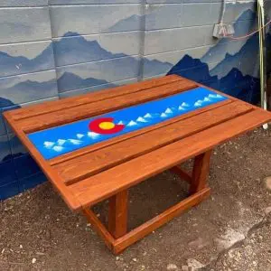 Indoor and Outdoor Dining Table - 60"x 40"