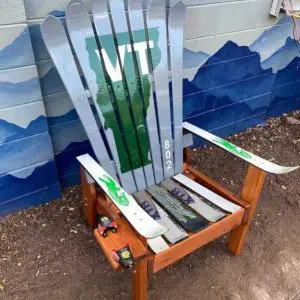 Vermont State Adirondack Ski Chair