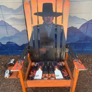 Western Theme Deck Chair