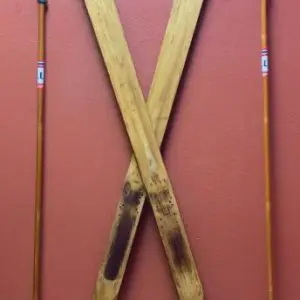 SOLD OUT - Antique Refurbished Ski Décor Set (A34)- More listings on our Etsy Page - "Colorado Ski Chairs - Antique sets"