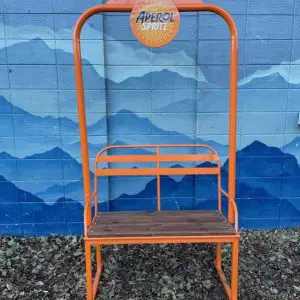 2-Person Customized Logo Replica Chairlift