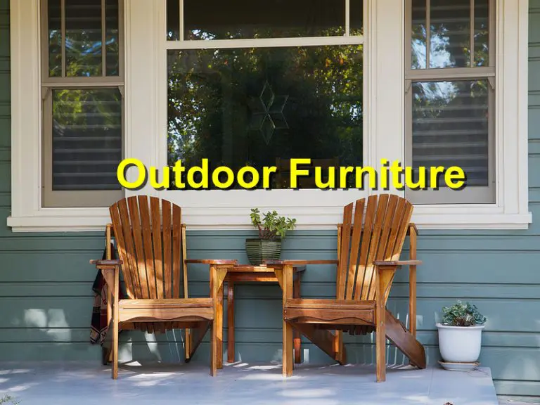 outdoor furniture