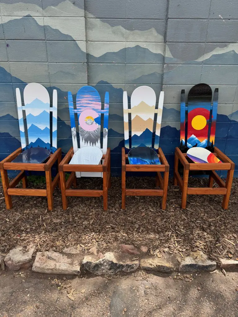 Customizable Hybrid Snowboard – Painted Patio Dining Chairs – Set of 4