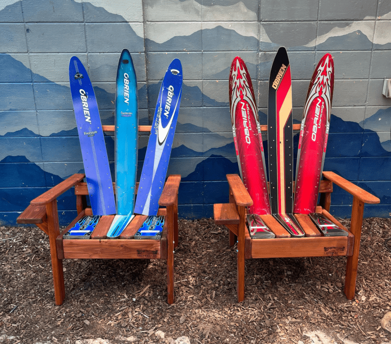 Set of 2 – Lake House Adirondack Waterski Chair