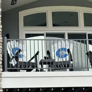 Grey Colorado Chairs - Set of 2 - Ebony Bases