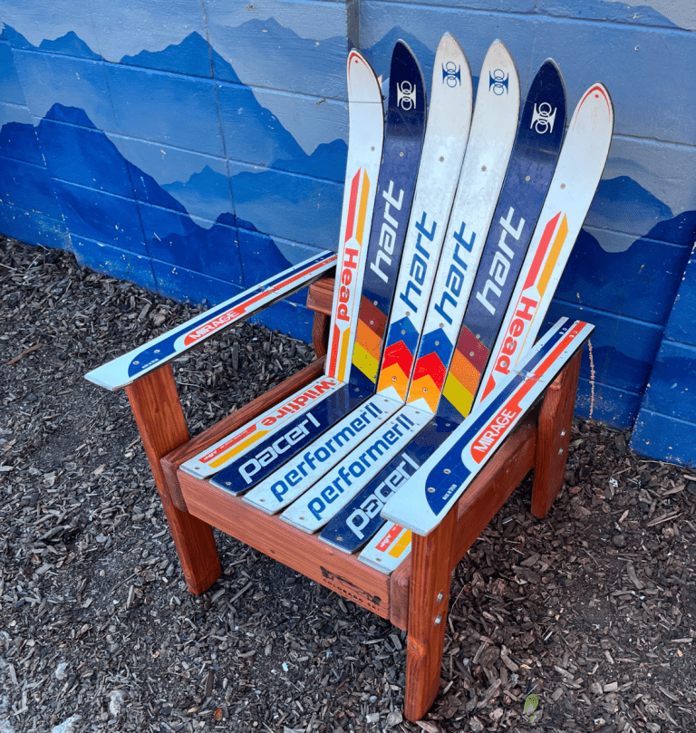 Vintage/retro Alpine Ski Chair (pick your colors)