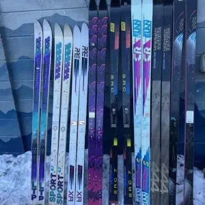 Sets of vintage retro skis (for projects)- Buy (4) pairs now- we will text you options!