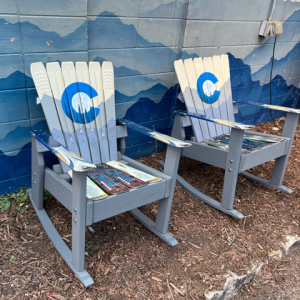 Blue/Grey CO Flag - Alpine Rocker