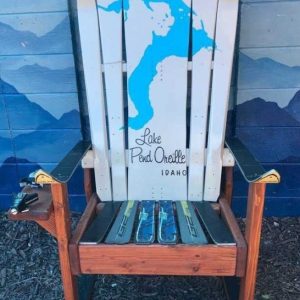 Choose your lake lakehouse hybrid Adirondack ski/snowboard chair