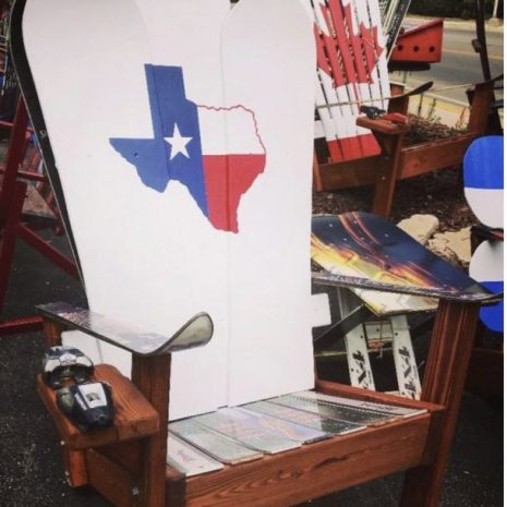 Texas Snowboard Chair