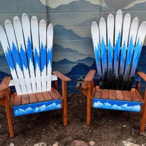 Hybrid Adirondack Ski Chairs