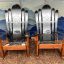 Mountain Night Sky Hybrid Chair