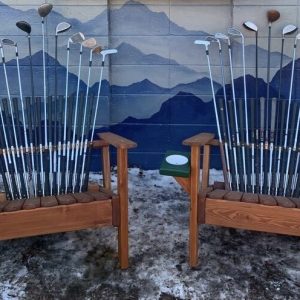 Adirondack golf club chairs