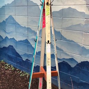 Standing Ski Hall Tree - Modern Skis