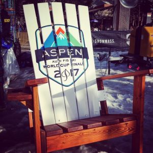 US ski team XXL chair Colorado Ski Furniture XXL 72" (6 feet) Tall Giant Oversize Adirondack chair