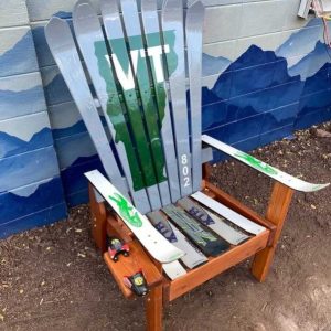 Vermont State Adirondack Ski Chair