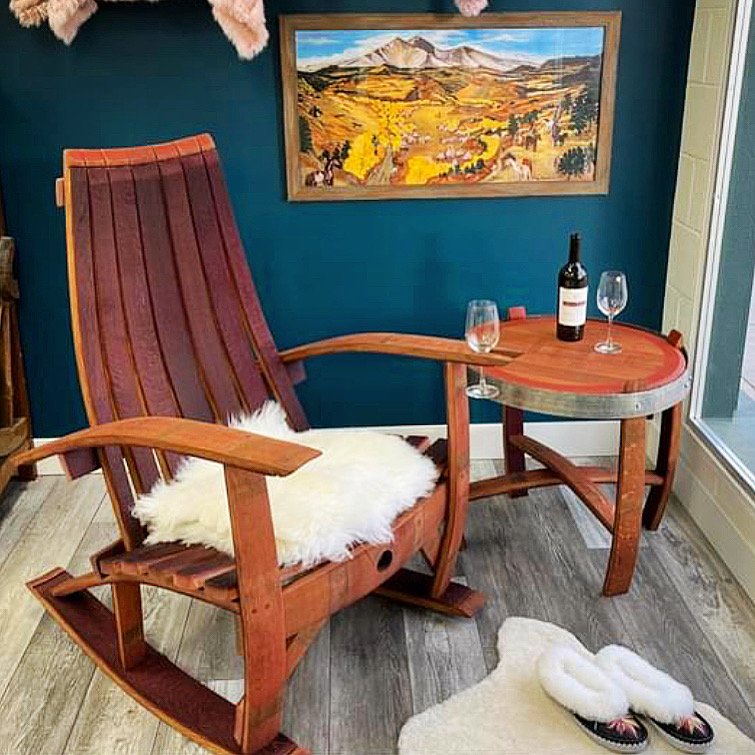 Wine or Whiskey Barrel Chair