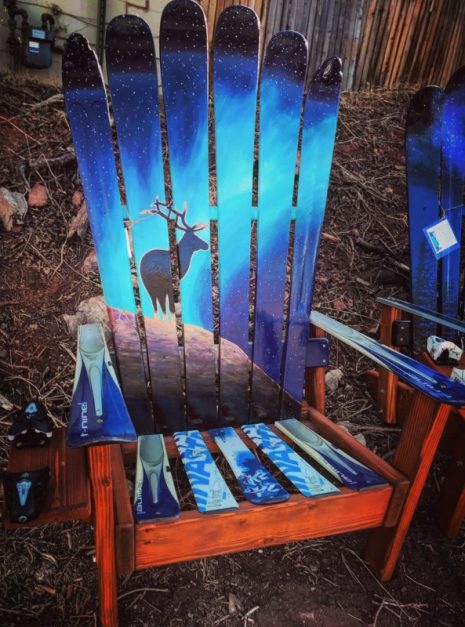 Elk Northern Lights Adirondack Ski Chair