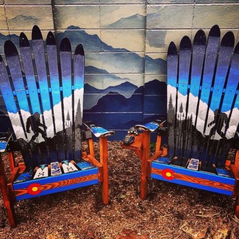 Handmade in Colorado - Adam Vernon Colorado Springs - Colorado Ski Chairs