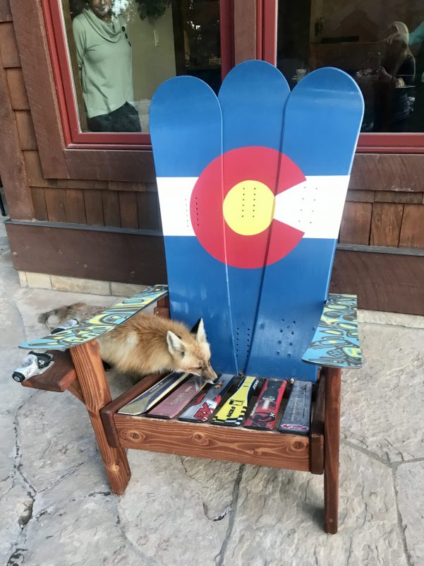 Colorado Adirondack Snowboard Chair