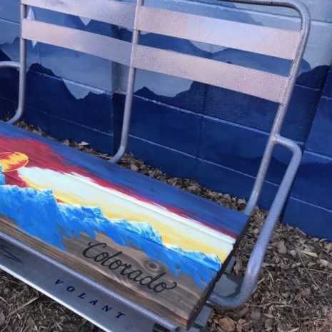 Deluxe Chairlift Bench