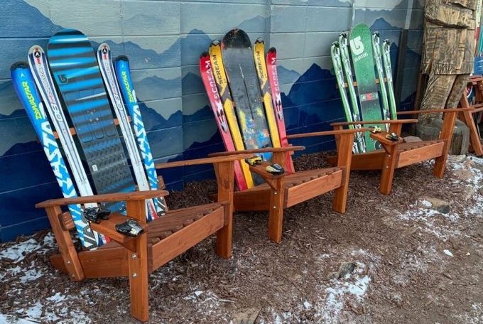 Set of 3 – Hybrid Ski & Snowboard Chairs