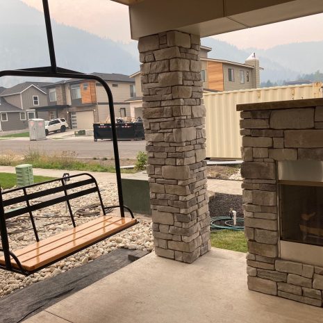 IMG_2293-1 Outdoor metal ski lift hanging bench