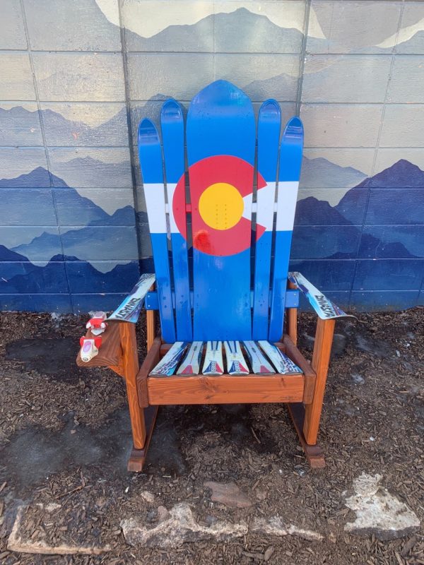 Colorado Adirondack Hybrid Ski and Snowboard Chair Rocker