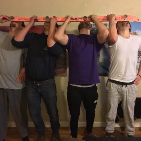 Shot Skis in action